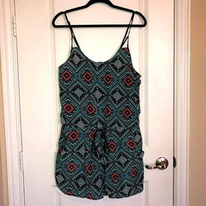 Love by Chesley Multi-color Romper Size Large